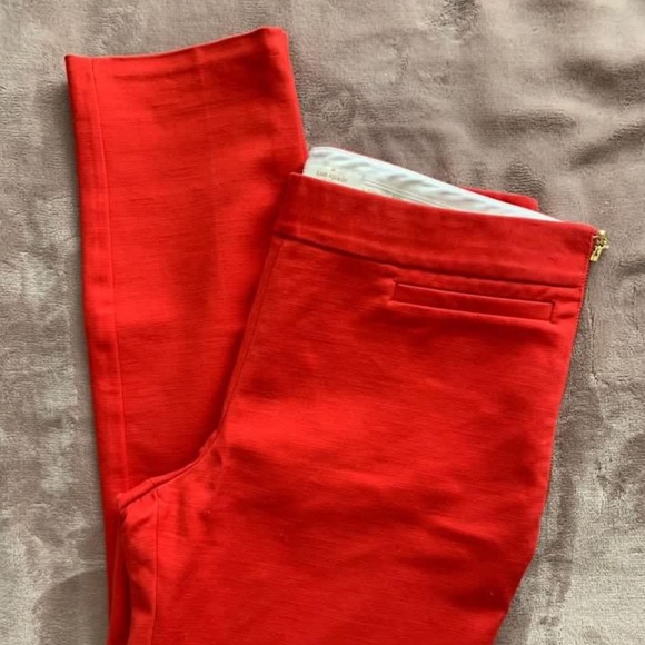 Kate Spade Red Pants - Picture 3 of 9